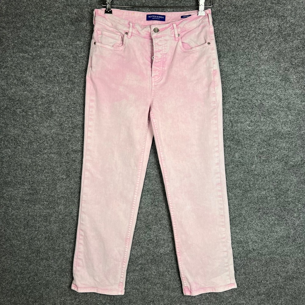 Scotch & Soda The Sky Jeans Womens 28/32 Excellent Acid Wash High Rise Denim